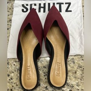 SCHUTZ Mollie Garnet mule